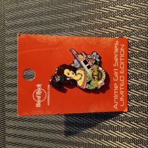 Anime Girl Series, LIMITED EDITION Hard Rock Cafe Pin